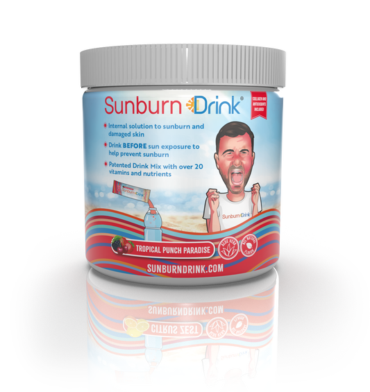 Sunburn Drink Bulk Serving 16oz. Jar (25 servings)